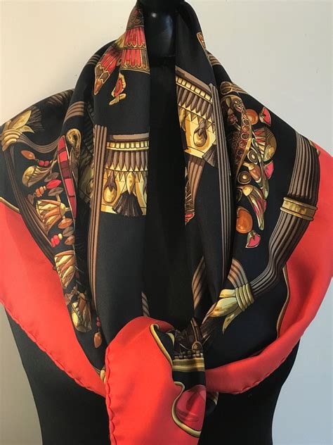 hermes scarf striped top|vintage Hermes scarf.